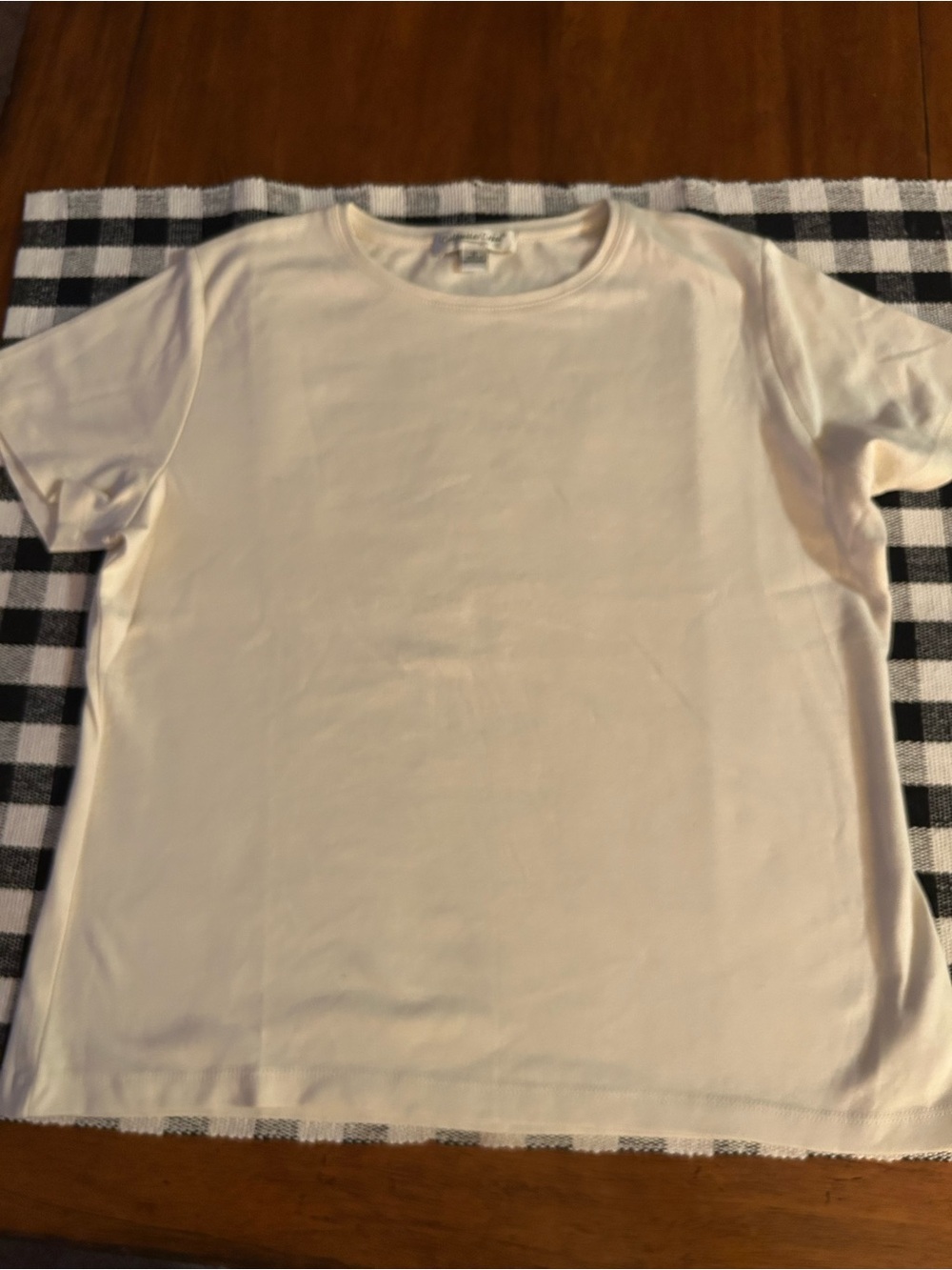 Coldwater Creek Cream T-shirt